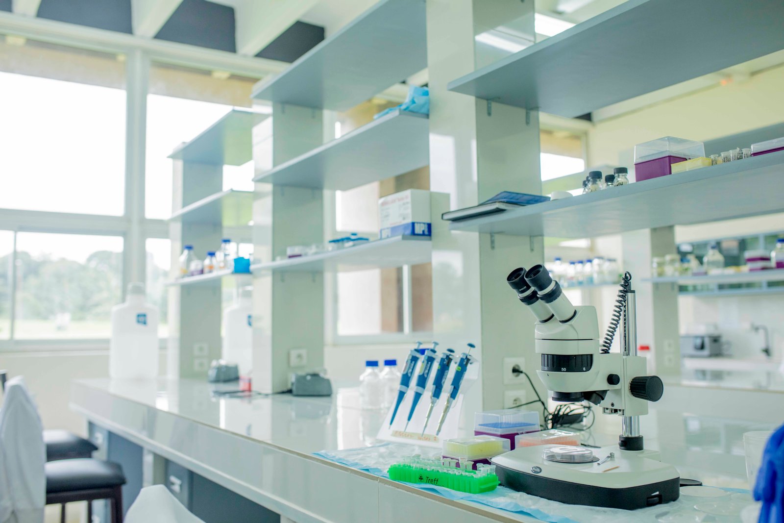 Fully equipped laboratories